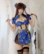 [Foto Cosplay] Linda Miss Sister-Bai Ye-- Kung Fu Cheongsam