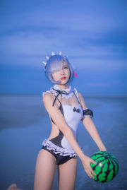 [Cosplay Foto] Populair Coser Nizo Nisa - Rem Badpak