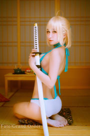 [Foto Cosplay] Miyana Mia - Okita Soji Miyazaki