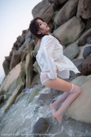 Tao Xile_lele "Beach Net Stockings Outdoor Series" [秀人 XIUREN] No.1951