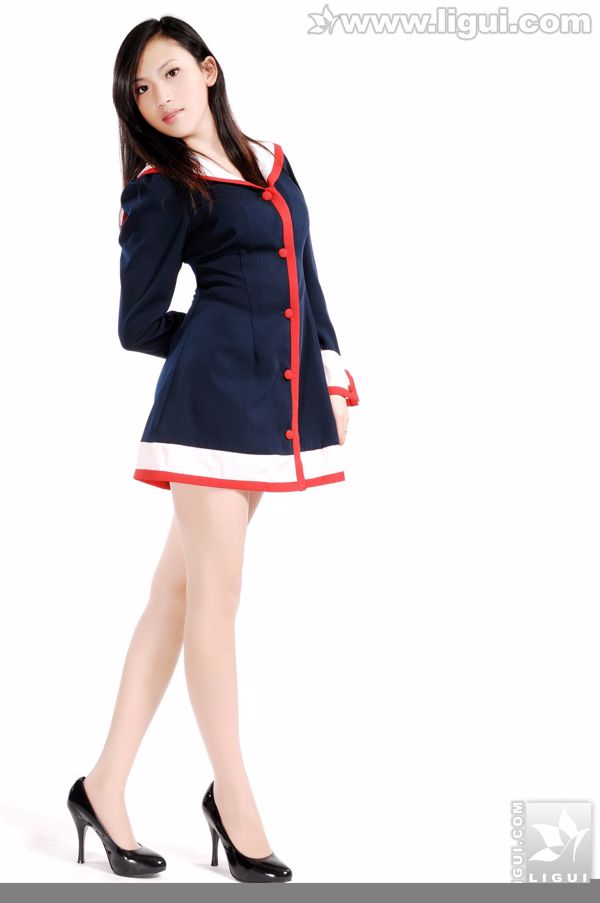 Model Kiri Kiri "Hak Tinggi Sangat Tidak Berdosa" [Ligui LiGui] Foto kaki yang indah dan kaki giok