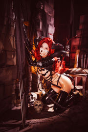 [Net rode COSER-foto] Schattige Miss Sister Honey Juicy Cat Qiu - Skeleton