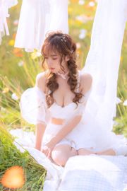 [网红COSER写真] 斗鱼米线线sama写真 - 夏日限定 晒衣服