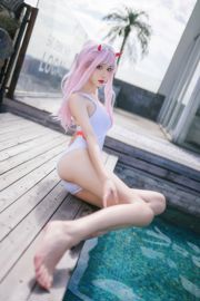 [COS Welfare] Anime Blogger Nan Tao Momoko - Traje de baño de una pieza