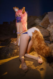 [COS Welfare] คอสเพลย์ Hina Jiao - Tamamo Mae Arab Dancer