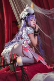 [Coser 美女] Faey Eel „Blue Flower Unicorn”