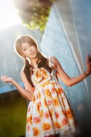 Bộ sưu tập ảnh của người đẹp Đài Loan Lin Zhenyi YUNA "Sunshine Street Shooting"