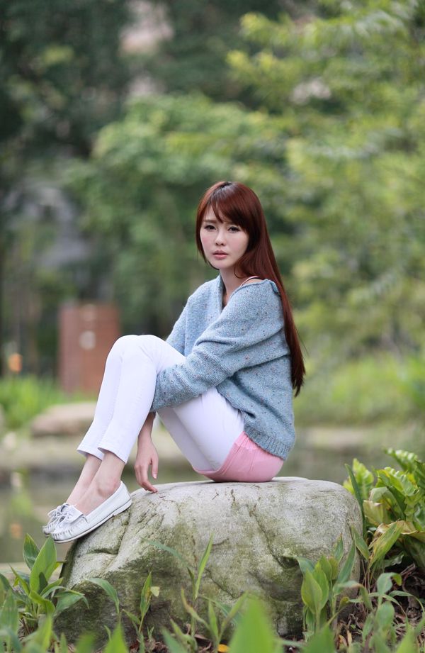 Koleksi foto kecantikan Taiwan NAOMI Lin Fanyun + Mi Er